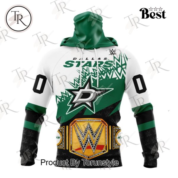 NHL Dallas Stars Special WWE Design Hoodie