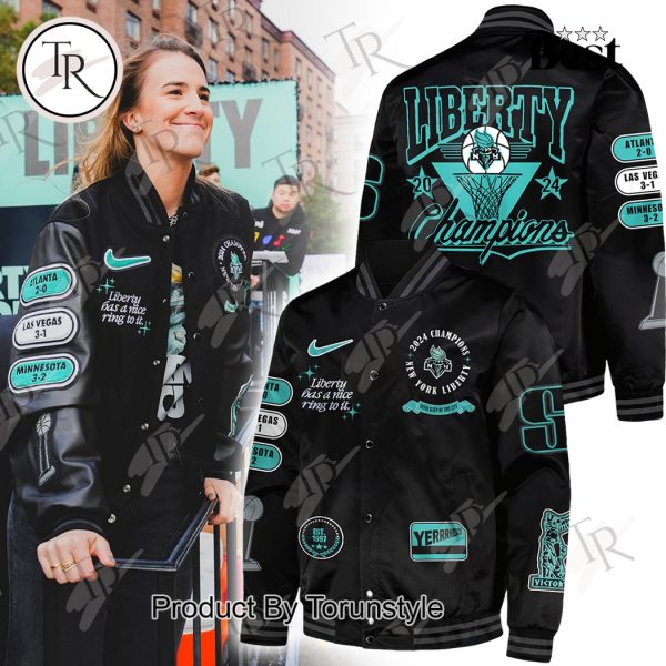 New York Liberty 2024 Champions Jacket