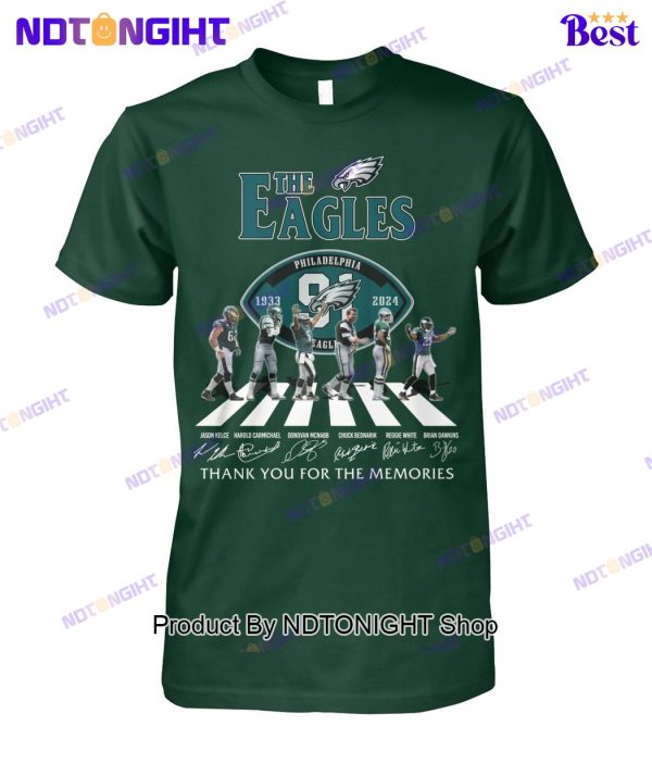 hiladelphia Eagles 91th Anniversary Thank You For The Memories Unisex T-Shirt