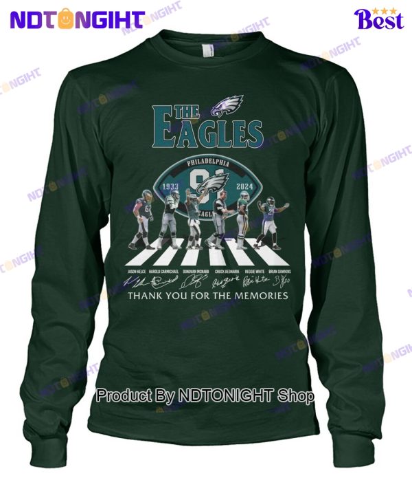 hiladelphia Eagles 91th Anniversary Thank You For The Memories Unisex T-Shirt