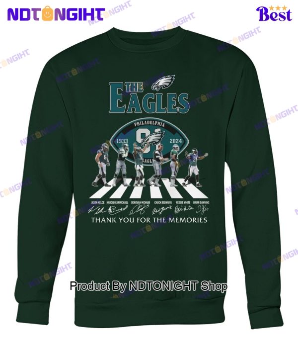 hiladelphia Eagles 91th Anniversary Thank You For The Memories Unisex T-Shirt