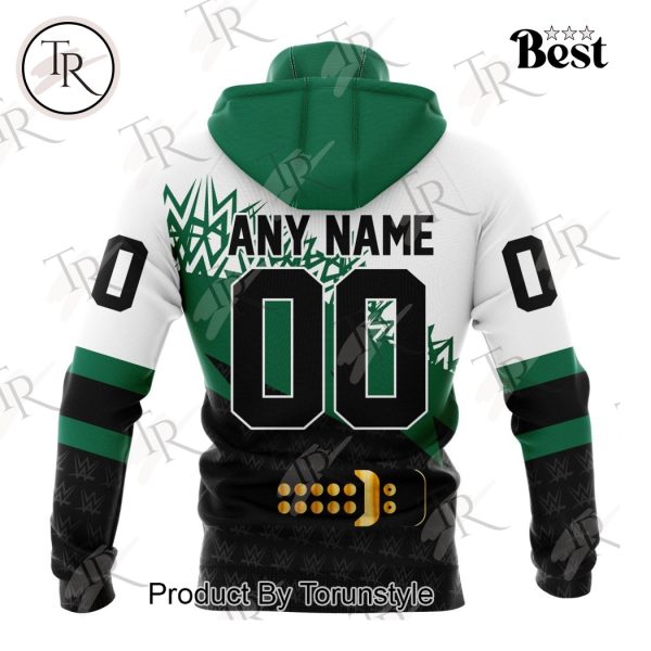 NHL Dallas Stars Special WWE Design Hoodie