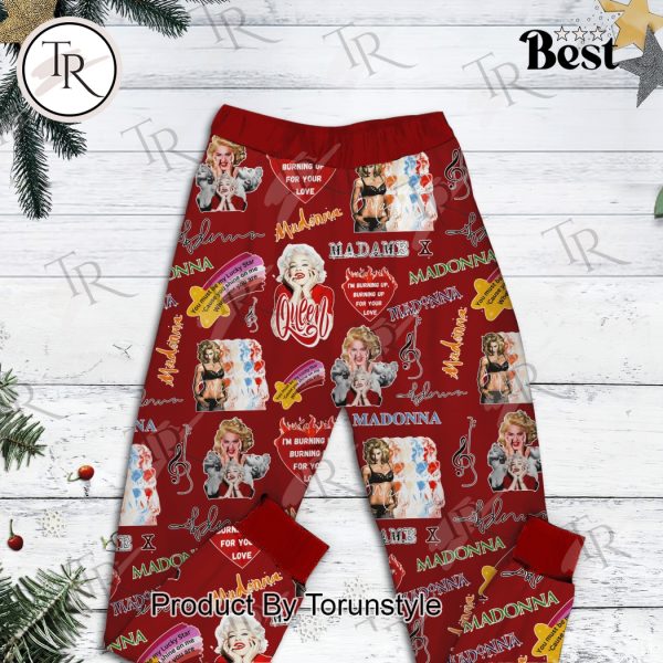 Madonna Says Merry Christmas Pajamas Set