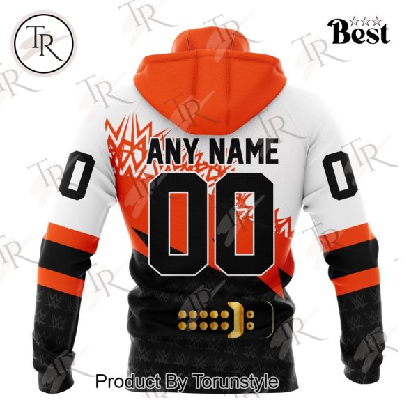 NHL Philadelphia Flyers Special WWE Design Hoodie