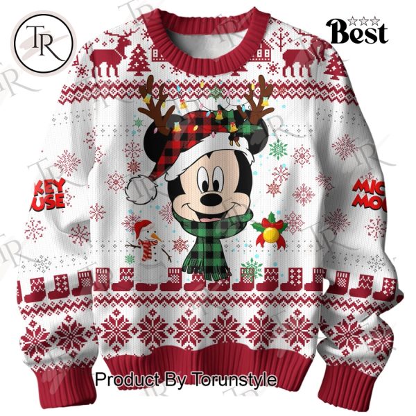 Mickey Mouse Merry Christmas Sweater