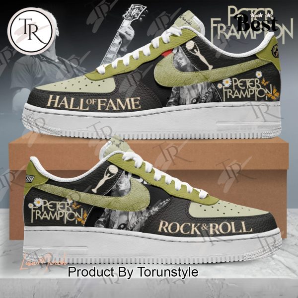 Peter Frampton Rock & Roll Hall Of Fame Air Force 1 Sneakers