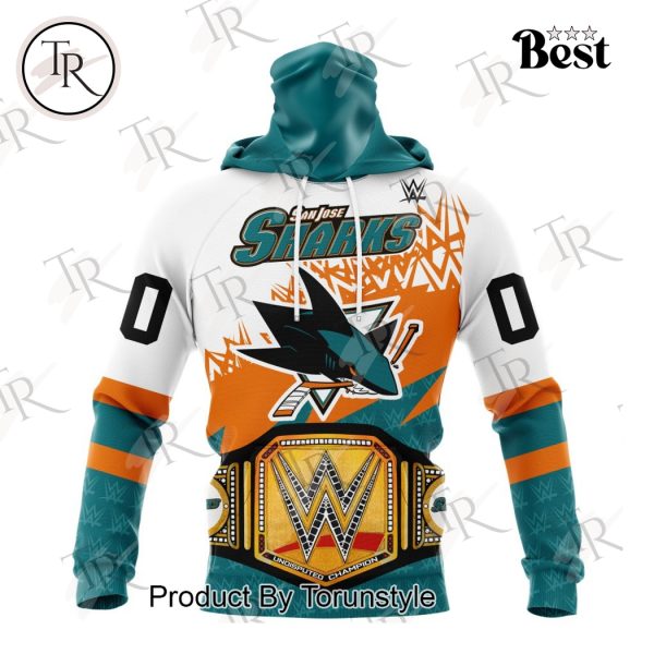 NHL San Jose Sharks Special WWE Design Hoodie