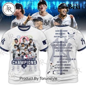 2024 American League Champions New York Yankees Hoodie – White