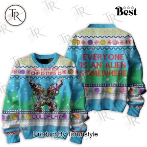 All I Want For Christmas Is Coldplay Sweater