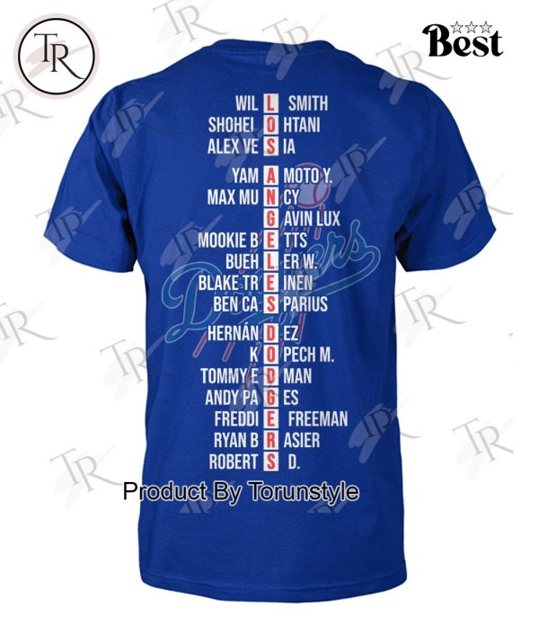 2024 NLCS Champions Los Angeles Dodgers T-Shirt