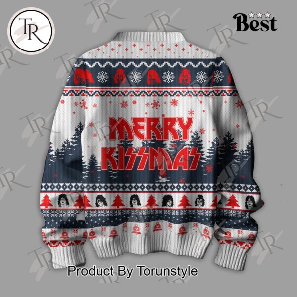 Kiss Band Have Yourself A Merry Little Merry Kissmas Sweater