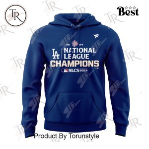 2024 National League Champions Let’s Go Dodgers Hoodie, Longpants, Cap – Navy