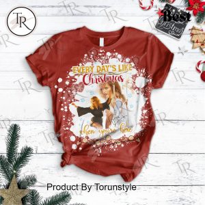 Kylie Minogue Every Day’s Like Christmas When You’re Here Pajamas Set