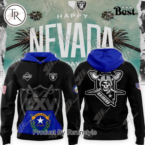 Las Vegas Raiders x Happy Nevada Day 2024 Hoodie