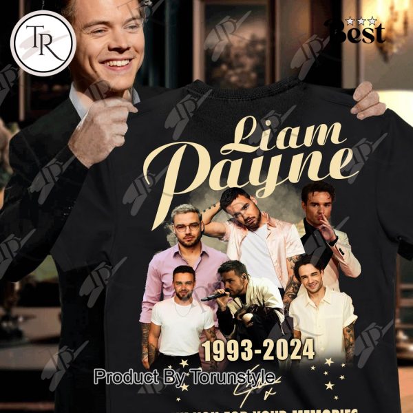 Liam Payne 1993-2024 Thank You For Your Memories Your Song Lives On In Us Hoodie