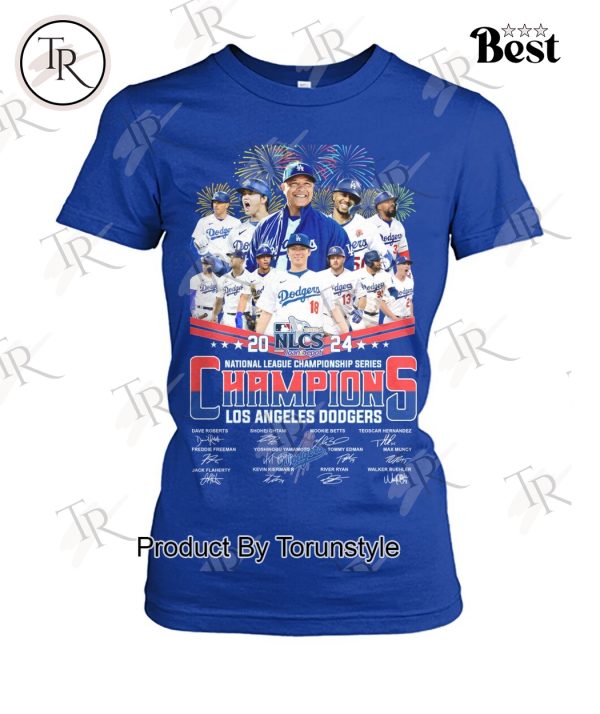 Los Angeles Dodgers 2024 National League Championship Series Champions T-Shirt