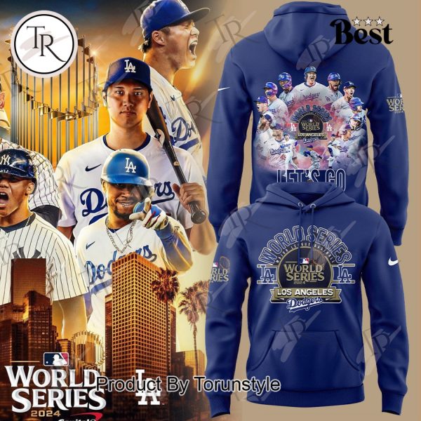 Los Angeles Dodgers ’47 Royal 2024 World Series Hoodie, Longpants, Cap