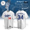 In Memory Of Fernando Valenzuela 1960-2024 Forever In Our Hearts Thank You For The Memories Baseball Jersey