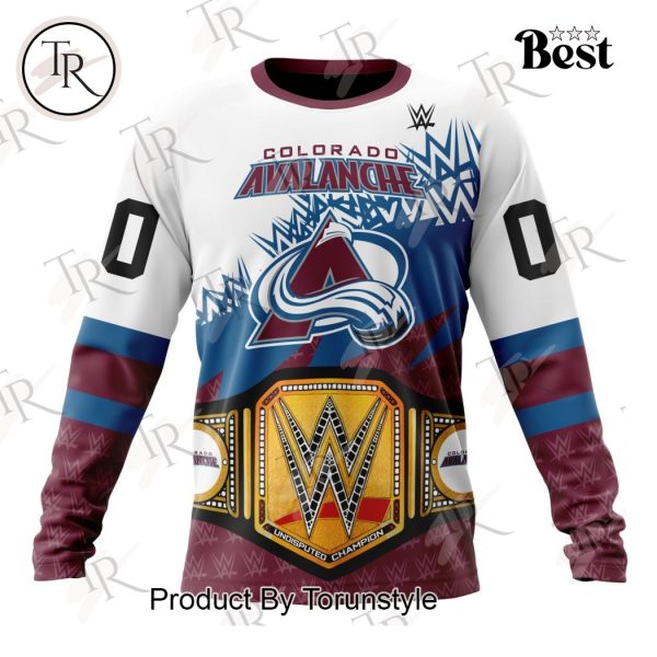 NHL Colorado Avalanche Special WWE Design Hoodie