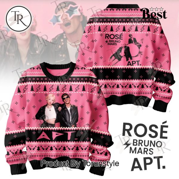 Rose & Bruno Mars – APT Ugly Sweater