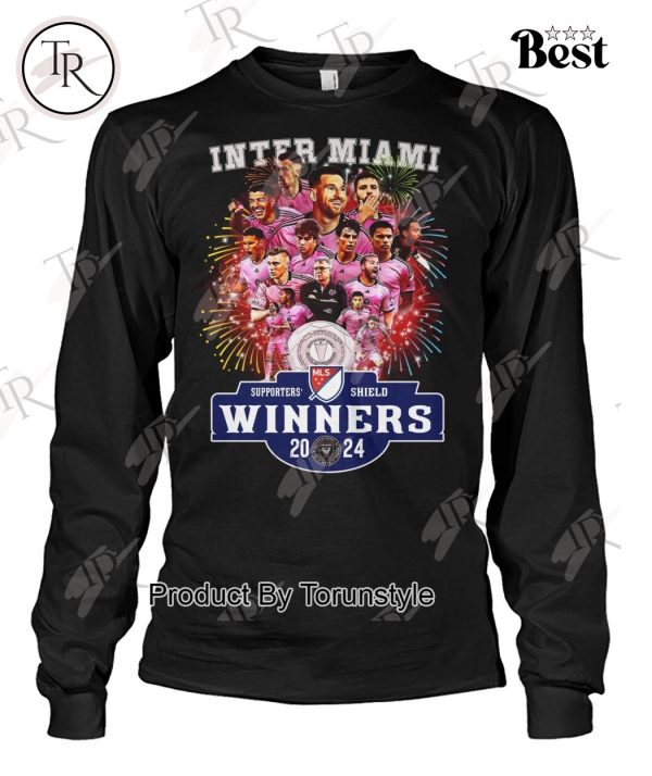 Inter Miami Supporters’ Shield Winners 2024 T-Shirt