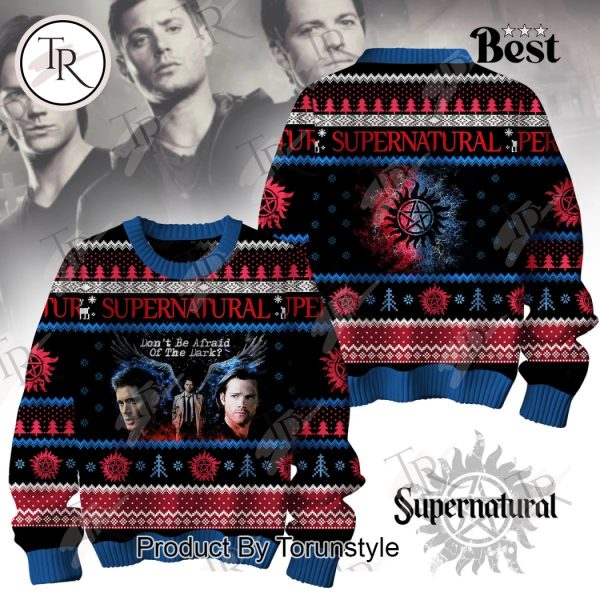 Supernatural Don’t Be Afraid Of The Dark Sweater