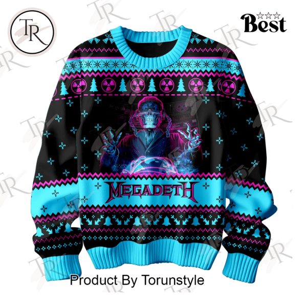 Megadeth Cryptic Writings Ugly Sweater