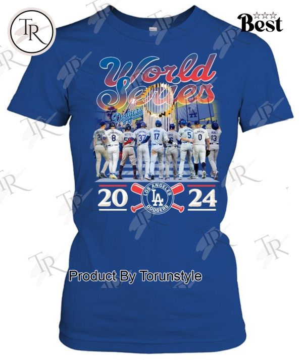 World Series 2024 National Champions Los Angeles Dodgers T-Shirt