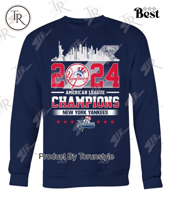 2024 American League Champions New York Yankees T-Shirt