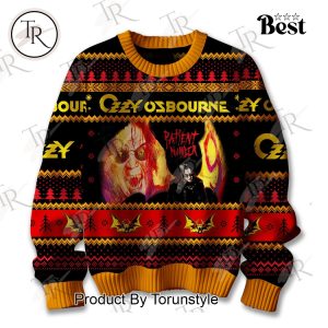 Ozzy Osbourne Patient Number 9 Sweater