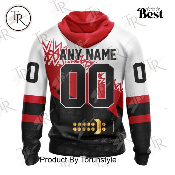 NHL Chicago Blackhawks Special WWE Design Hoodie