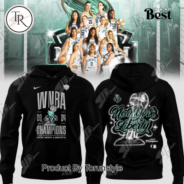 New York Liberty WNBA 2024 Champions Hoodie