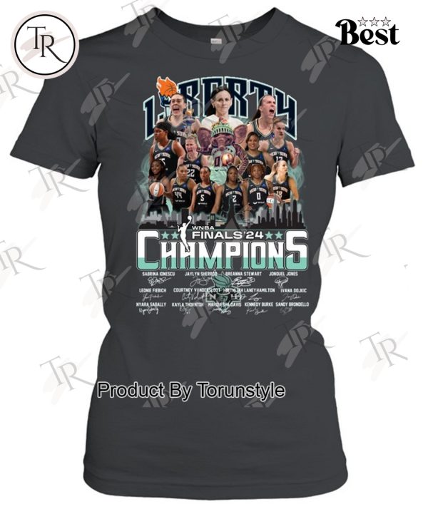 New York Liberty WNBA Finals ’24 Champions T-Shirt