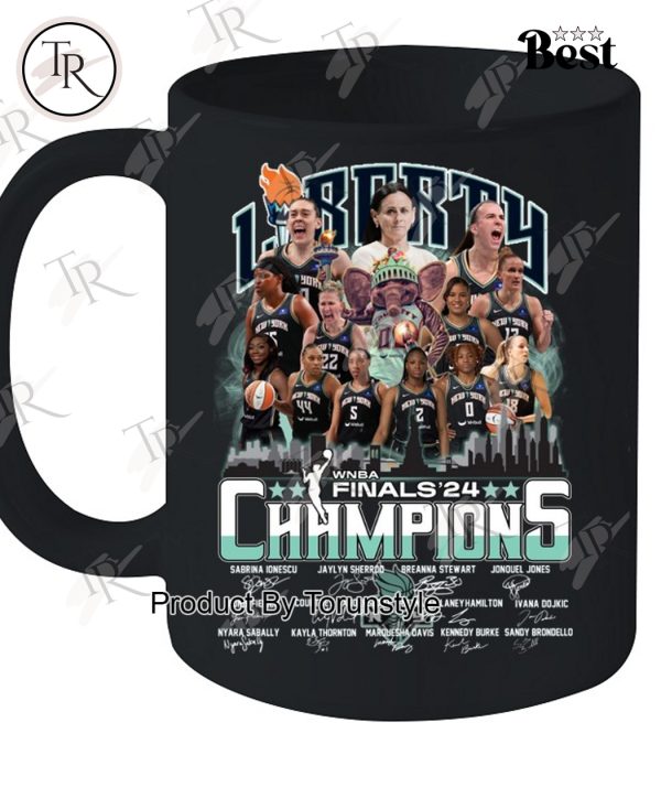 New York Liberty WNBA Finals ’24 Champions T-Shirt