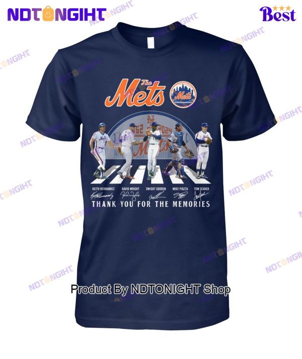 New York Mets 62th Anniversary Thank You For The Memories Unisex T-Shirt