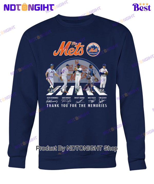 New York Mets 62th Anniversary Thank You For The Memories Unisex T-Shirt