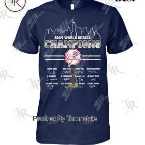 New York Yankees 2024 World Series Champions T-Shirt