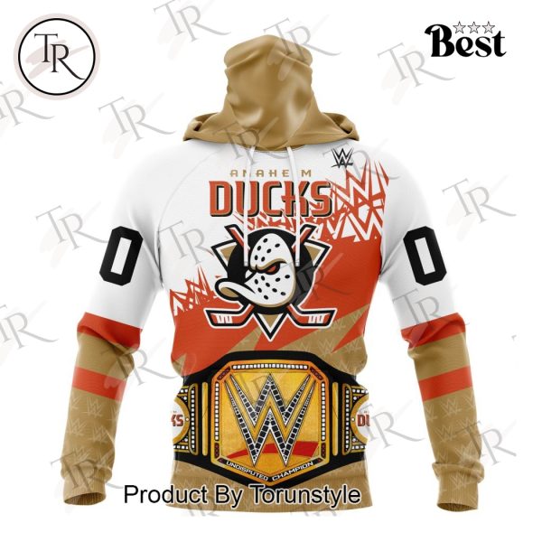 NHL Anaheim Ducks Special WWE Design Hoodie