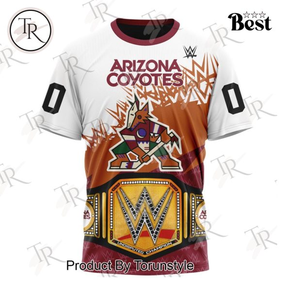 NHL Arizona Coyotes Special WWE Design Hoodie