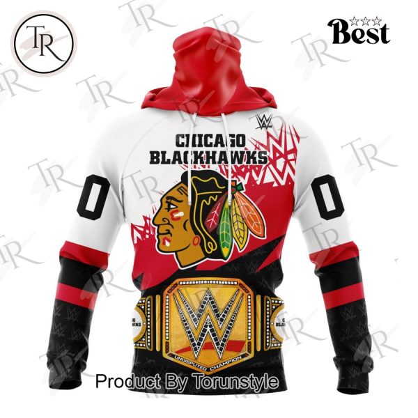 NHL Chicago Blackhawks Special WWE Design Hoodie