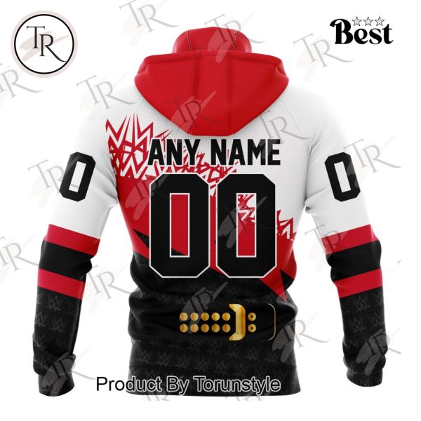 NHL Chicago Blackhawks Special WWE Design Hoodie