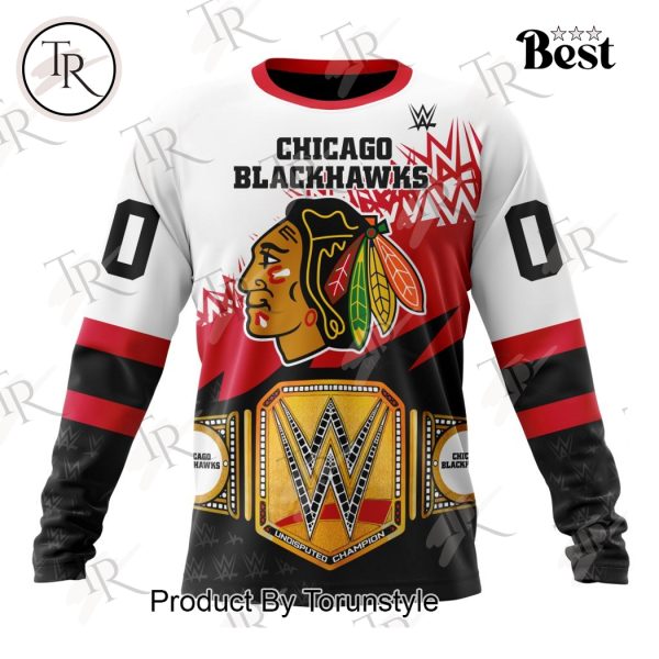 NHL Chicago Blackhawks Special WWE Design Hoodie