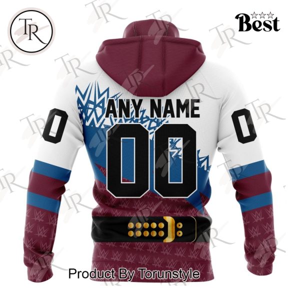 NHL Colorado Avalanche Special WWE Design Hoodie