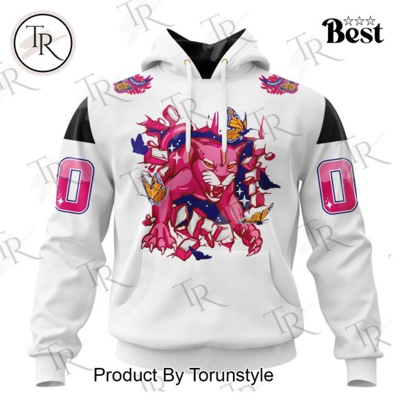 NHL Florida Panthers Special Pink In The Rink Design Hoodie