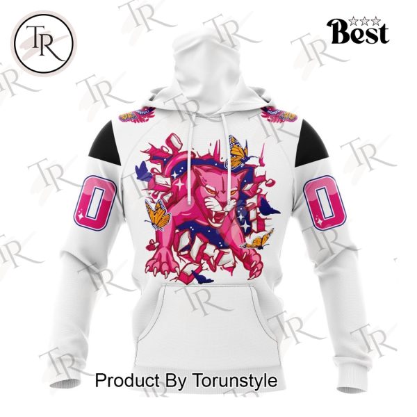 NHL Florida Panthers Special Pink In The Rink Design Hoodie