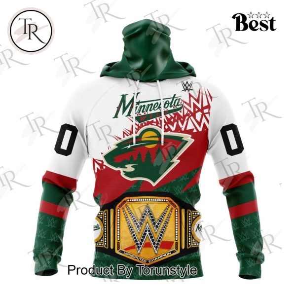 NHL Minnesota Wild Special WWE Design Hoodie