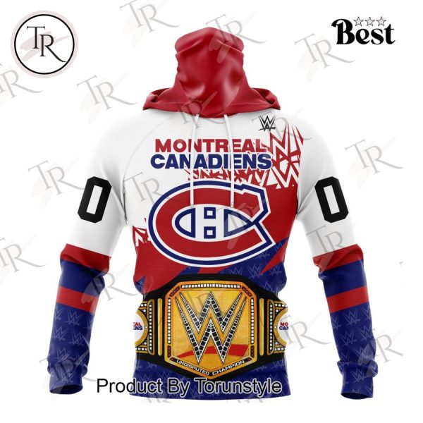 NHL Montreal Canadiens Special WWE Design Hoodie