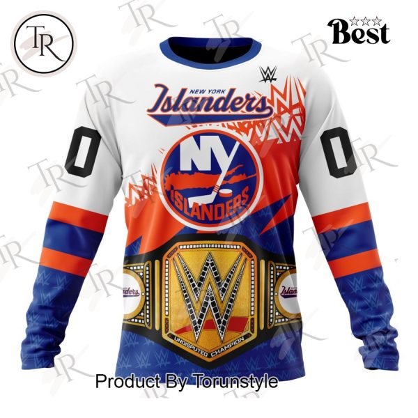 NHL New York Islanders Special WWE Design Hoodie