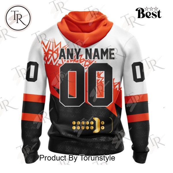 NHL Philadelphia Flyers Special WWE Design Hoodie