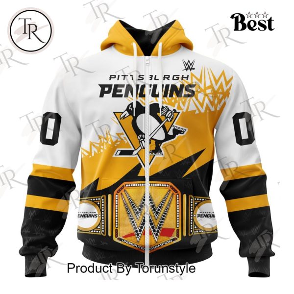 NHL Pittsburgh Penguins Special WWE Design Hoodie